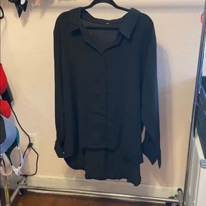 Black button up